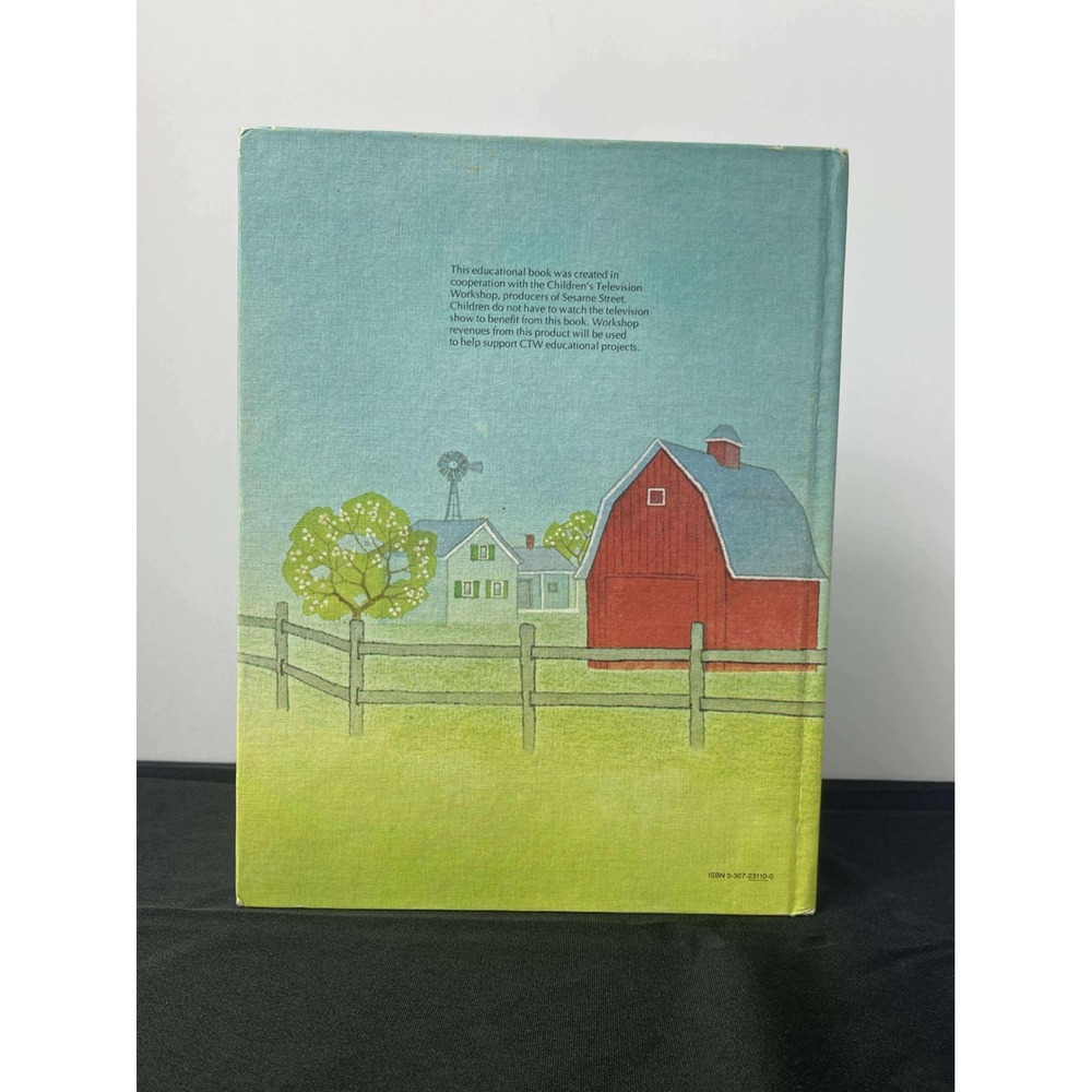 Sesame Street Golden Press Book‎ Down on the Farm with Grover 1980 Vintage - Picture 2 of 6